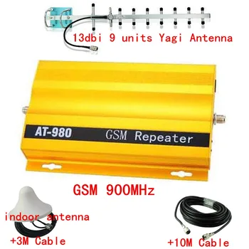 

900MHZ GSM Repeater for Signal Amplifier, Cellphone Booster Amplifier, GSM 2G Signal Repeater Booster Amplifier 13db yagi+Cable
