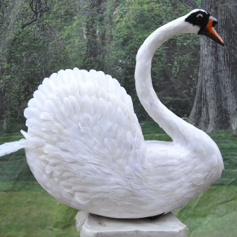white feathers swan model foam&feathers large 70x65cm handicraft,home garden decoration gift a2669
white feathers swan model foam&feathers large 70x65cm handicraft,home garden decoration gift a2669