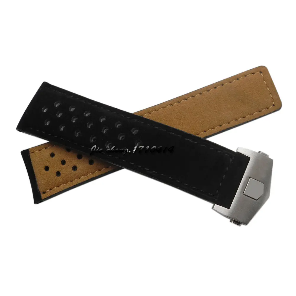 JAWODER-Watch-band-22mm-Black-genuine-leather-Holes-soft-Scrub-watch-strap-stainless-steel-Deployment-buckle(1)(1)(1)(1)