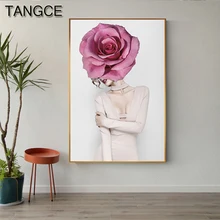 Elegant Pink Purple Flower Girl Canvas Painting Fashion Gorgeous White Dress Lady Poster Print for Living Room Bedroom Wall Art
Elegant Pink Purple Flower Girl Canvas Painting Fashion Gorgeous White Dress Lady Poster Print for Living Room Bedroom Wall Art