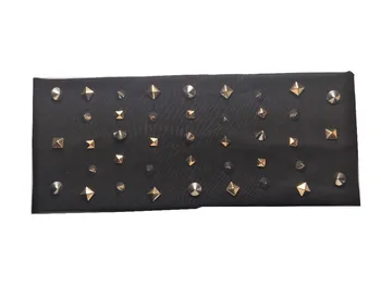 P17278 Newest spring good stretchy 100% cotton square stud and spike punk headband hair accessrise plain head bands for women
P17278 Newest spring good stretchy 100% cotton square stud and spike punk headband hair accessrise plain head bands for women