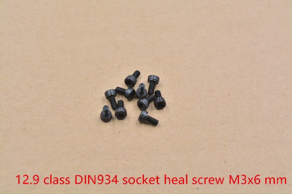 High strength alloy steel screw DIN912 M3x6 screw 12.9 class socket heal screw hexagon socket head cap screw 10pcs
High strength alloy steel screw DIN912 M3x6 screw 12.9 class socket heal screw hexagon socket head cap screw 10pcs