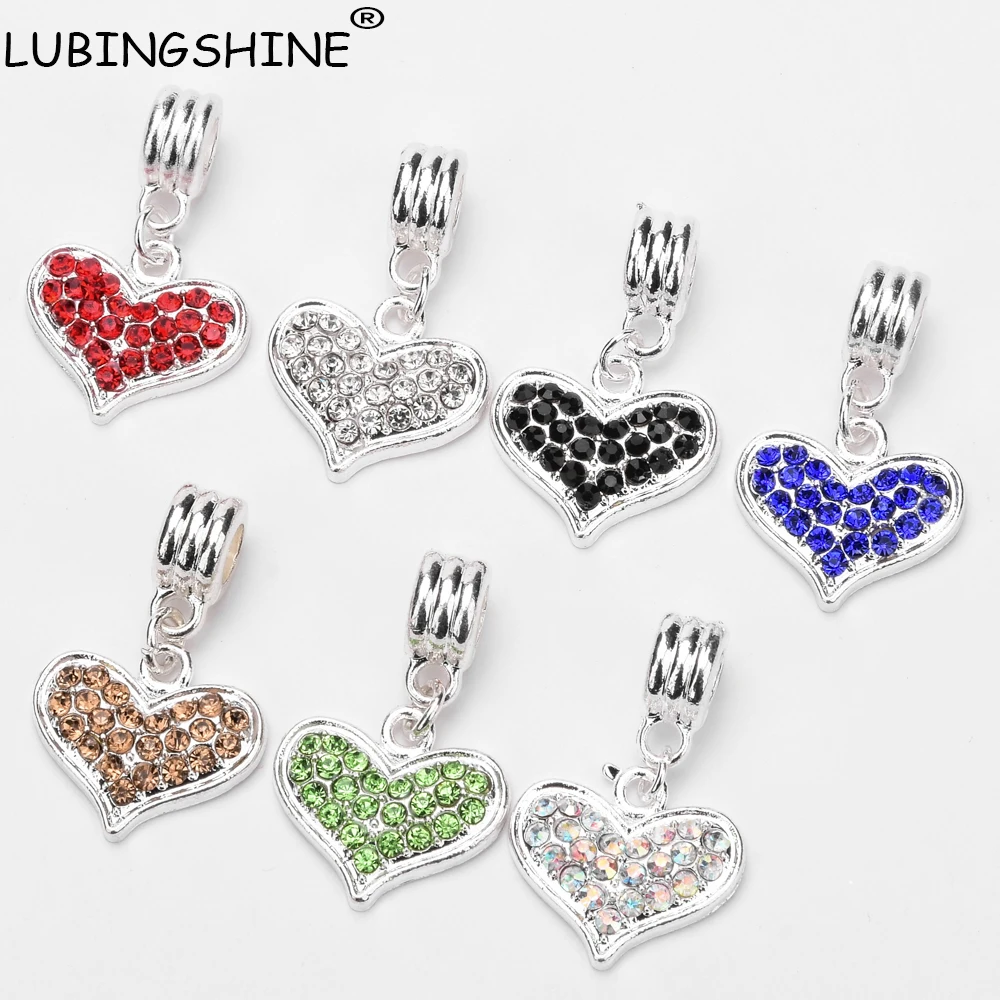 DIY Pave Crystal Heart Charms Rhinestone Love Heart Pendant fit for necklace bracelet making Jewelry Findings C4
DIY Pave Crystal Heart Charms Rhinestone Love Heart Pendant fit for necklace bracelet making Jewelry Findings C4