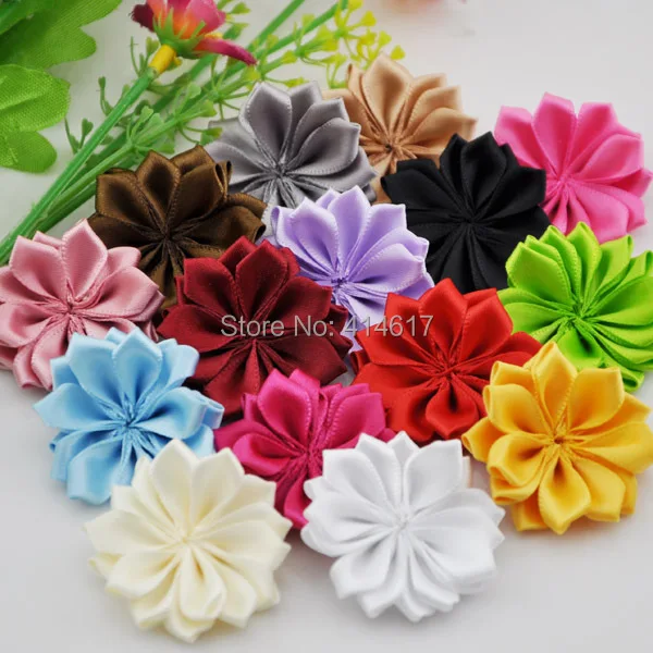 Free Shipping 10pcs/lot DIY Satin ribbon fabric Multilayers Flower for headbands hair accessory Kids baby A022
Free Shipping 10pcs/lot DIY Satin ribbon fabric Multilayers Flower for headbands hair accessory Kids baby A022
