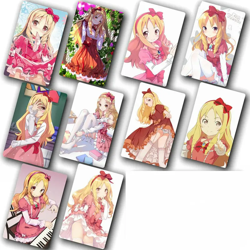 Thick Eromanga Sensei Anime Crystal Card Stickers Decora Bus ID Waterproof Card Stickers Kids DIY Classic Toys Sticker 100 pcs
Thick Eromanga Sensei Anime Crystal Card Stickers Decora Bus ID Waterproof Card Stickers Kids DIY Classic Toys Sticker 100 pcs