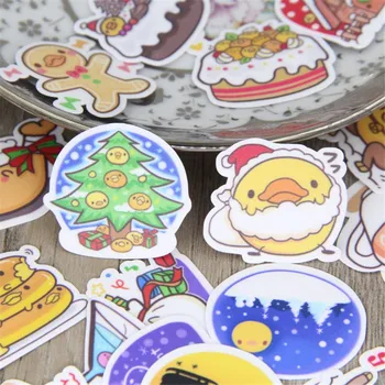 40 Pcs/Lot Cute Christmas chick Waterproof Stickers For Laptop Motorcycle Skateboard Luggage Guitar Decal Toy Sticker
40 Pcs/Lot Cute Christmas chick Waterproof Stickers For Laptop Motorcycle Skateboard Luggage Guitar Decal Toy Sticker