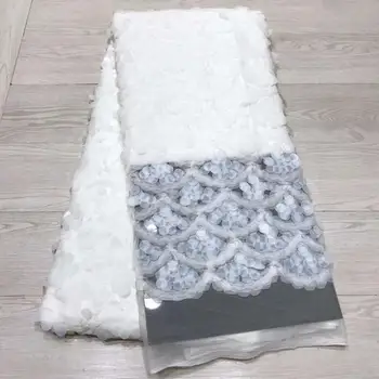 2019 Latest Nigerian Sequins Laces Fabrics High Quality White Tulle African Laces Fabric Wedding Dress French Lace Material
2019 Latest Nigerian Sequins Laces Fabrics High Quality White Tulle African Laces Fabric Wedding Dress French Lace Material
