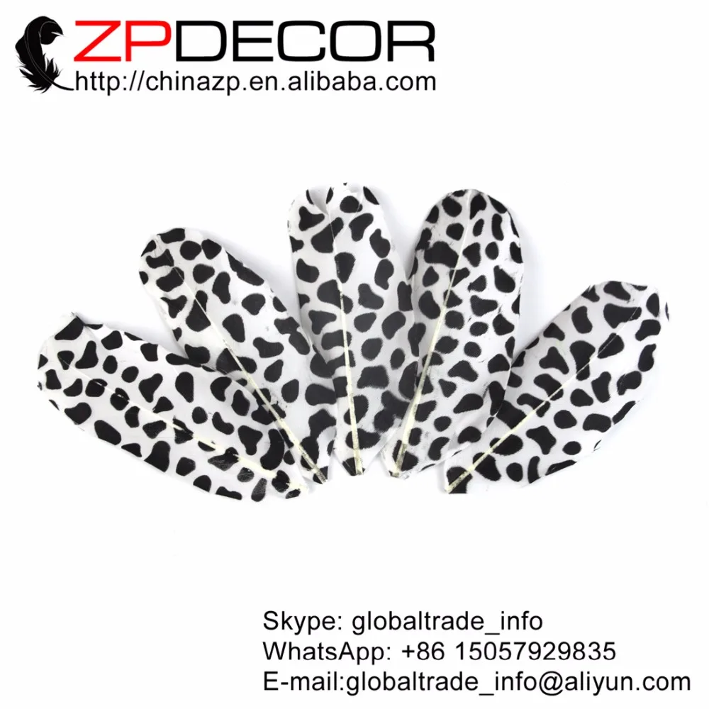 NEW! ZPDECOR 10cm(4inch) 50pieces/lot Printing Black Point Goose Feathers plume Feathers For DIY and Wedding Decoration
NEW! ZPDECOR 10cm(4inch) 50pieces/lot Printing Black Point Goose Feathers plume Feathers For DIY and Wedding Decoration