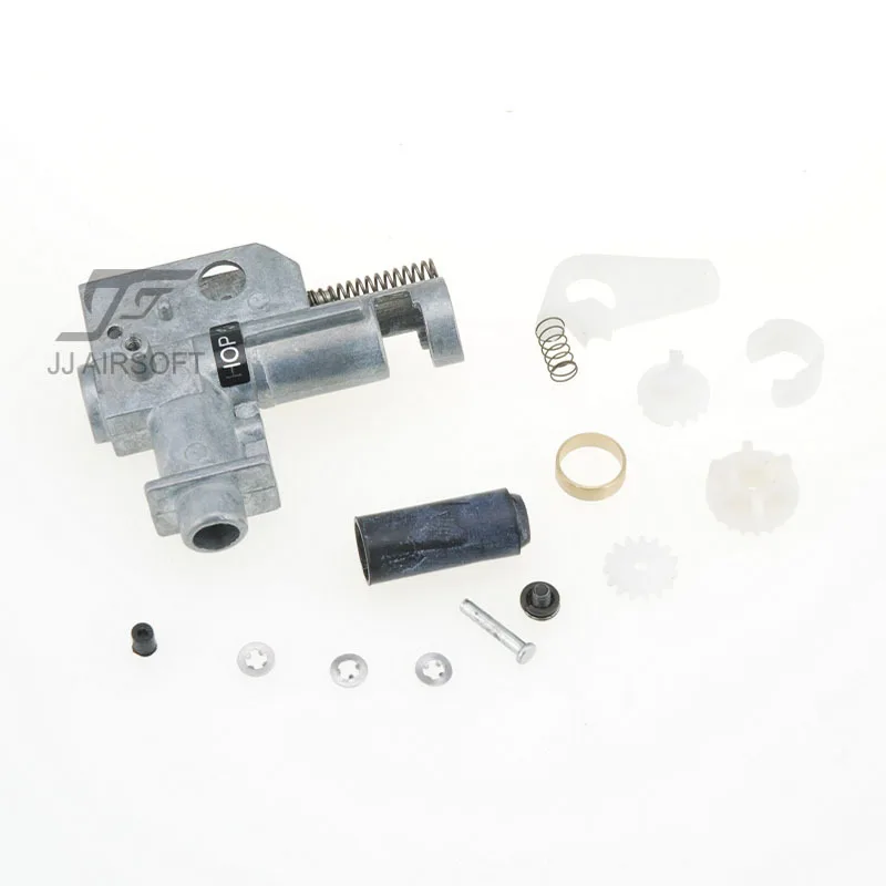 JJ Airsoft M4 Hop Up Unit Set (Metal) suitable for TM,JG,Dboys,CYMA and ect. M4 AEG Series
JJ Airsoft M4 Hop Up Unit Set (Metal) suitable for TM,JG,Dboys,CYMA and ect. M4 AEG Series