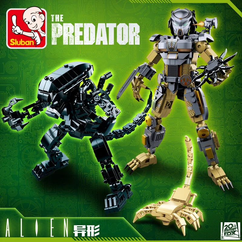 Sluban 0720 Compatible LGSet Star Wars Alien Predator Jungle Hunter Action Building Blocks Bricks Playmobil Toys For Boys
Sluban 0720 Compatible LGSet Star Wars Alien Predator Jungle Hunter Action Building Blocks Bricks Playmobil Toys For Boys
