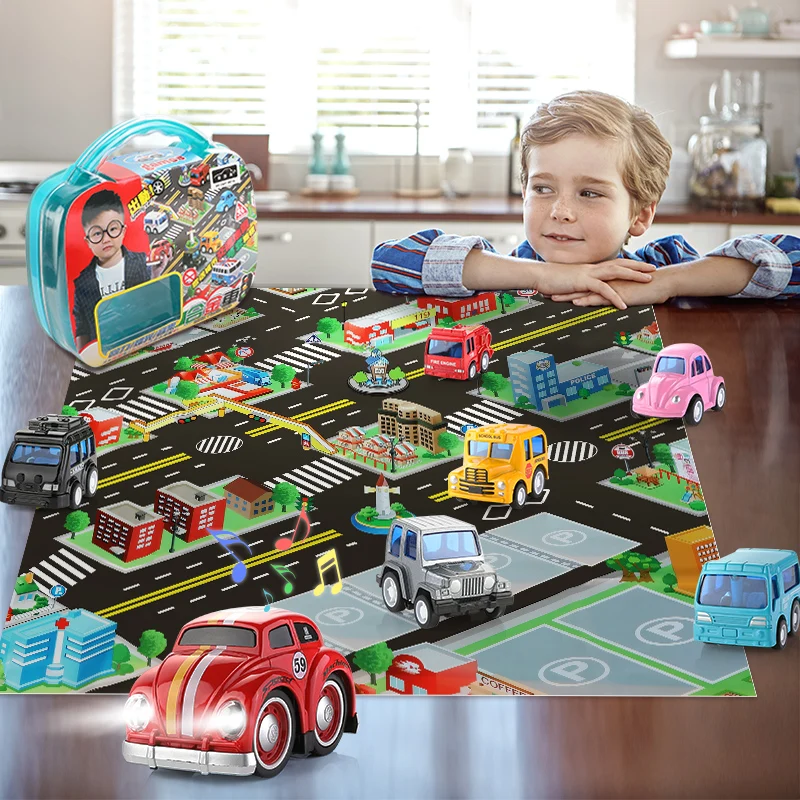 7pcs/lot pull car back with Map City Parking Road map Alloy Toy Model Car toy Gift for Kids Education learning toys with box
7pcs/lot pull car back with Map City Parking Road map Alloy Toy Model Car toy Gift for Kids Education learning toys with box