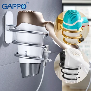 GAPPO bathroom shelves wall mounted bath holders rack bath hardware accessories bathroom hanging storage racks