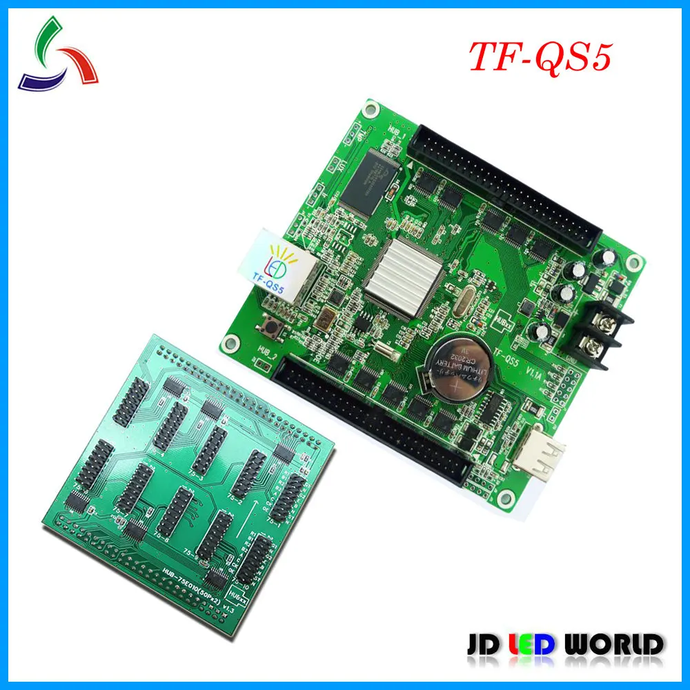 TF-QS5(replace TF-VTA02) RGB Video asynchronous LED display screen controller card supports Lan port USB ports 320*128pixels
TF-QS5(replace TF-VTA02) RGB Video asynchronous LED display screen controller card supports Lan port USB ports 320*128pixels
