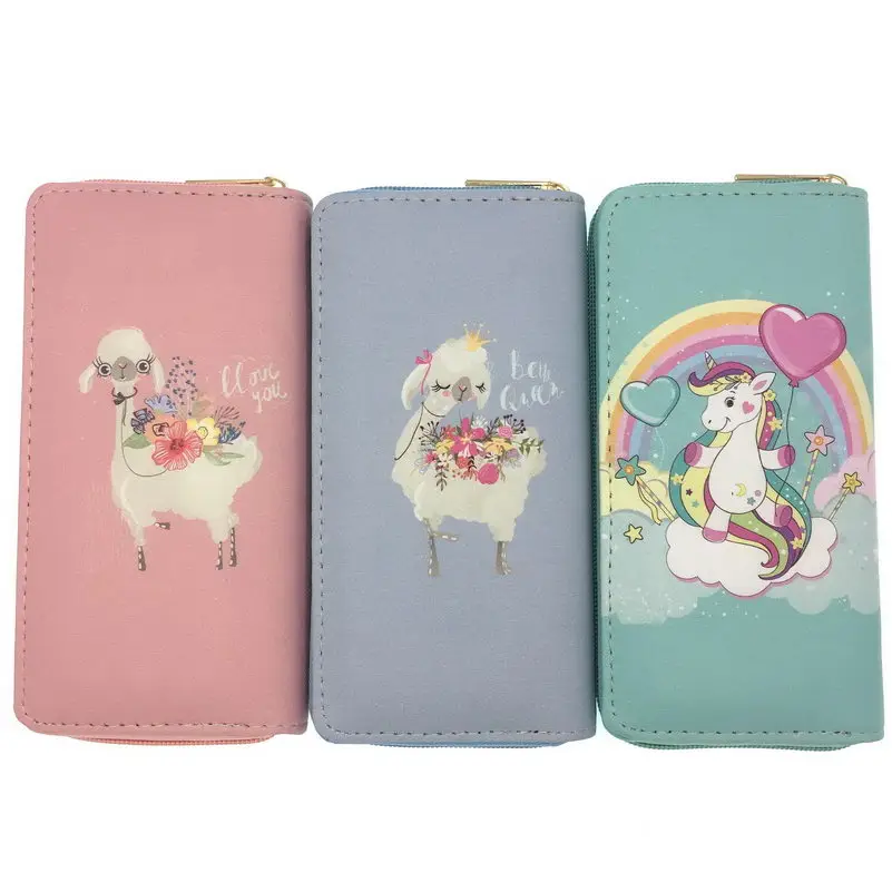 KANDRA Lovely Alpaca Long Zipper Wallet Women New Clutch Girls Coin Purse Phone Case Card Holder Female Cartoon Money Bags
KANDRA Lovely Alpaca Long Zipper Wallet Women New Clutch Girls Coin Purse Phone Case Card Holder Female Cartoon Money Bags