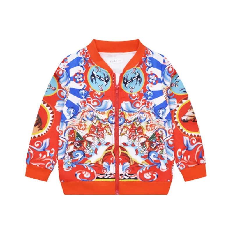 Fashion European Autumn boys grils cardigan Children's bird maria pattern clothes kids zipper jacket cotton outerwear tops
Fashion European Autumn boys grils cardigan Children's bird maria pattern clothes kids zipper jacket cotton outerwear tops