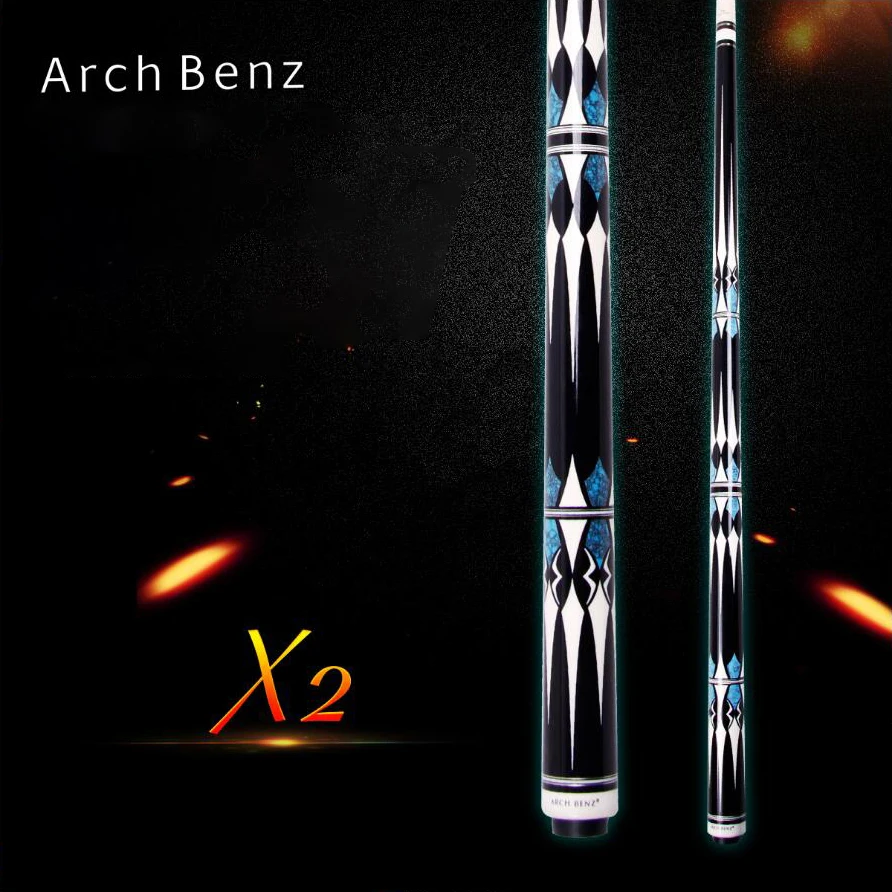 Original Arch Benz X2 Billiard Pool Cue 13mm Tip 149cm Length Professional Maple Shaft Pool Cue with Excellent Gifts
Original Arch Benz X2 Billiard Pool Cue 13mm Tip 149cm Length Professional Maple Shaft Pool Cue with Excellent Gifts