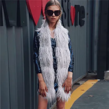 LANSHIFEI Long Fur Softness Scarf Faux Fur Animal Fur Scarf Imitation Long Fur Collar Long Warm Cape
LANSHIFEI Long Fur Softness Scarf Faux Fur Animal Fur Scarf Imitation Long Fur Collar Long Warm Cape