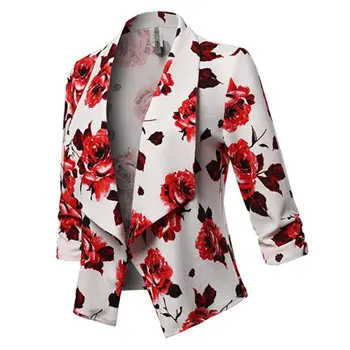 Womens Ladies Retro Floral Zipper Up Bomber Jacket Casual Coat Outerwear clothes women female blazer jacket blazer feminino
Womens Ladies Retro Floral Zipper Up Bomber Jacket Casual Coat Outerwear clothes women female blazer jacket blazer feminino