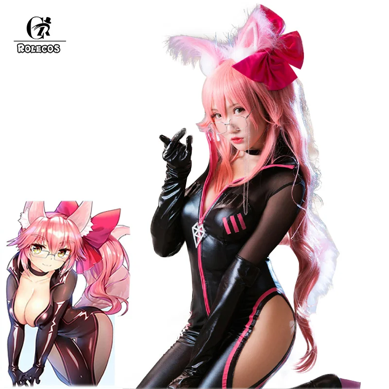 ROLECOS Game Fate Grand Order Cosplay Costume Fate Tamamo no Mae Jumpsuit Cosplay Costume FGO Sexy Uniform for Women Full Set
ROLECOS Game Fate Grand Order Cosplay Costume Fate Tamamo no Mae Jumpsuit Cosplay Costume FGO Sexy Uniform for Women Full Set