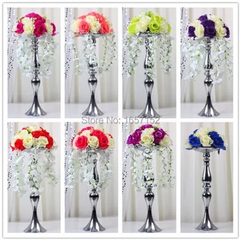 The wedding arrangement Wedding master table candlestick T road lead mermaid wedding road lead 47cm height 10pcs/lot
The wedding arrangement Wedding master table candlestick T road lead mermaid wedding road lead 47cm height 10pcs/lot