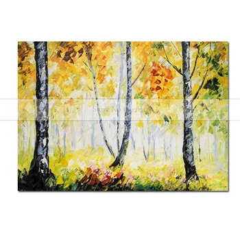 Hand Painted Acrylic Canvas Art White Birch Forest Painting Handmade Abstract Landscape Palette Knife Impasto Oil Painting
Hand Painted Acrylic Canvas Art White Birch Forest Painting Handmade Abstract Landscape Palette Knife Impasto Oil Painting