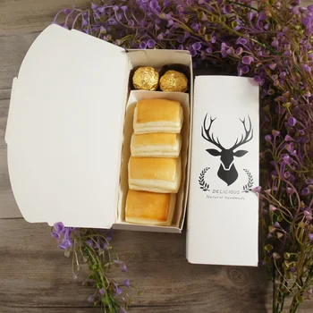 19.1*4.7*7cm patron saint of forest deer 10 Pcs cookie Macaron Chocolate Paper Box Christmas Birthday wedding Party Gift Pack
19.1*4.7*7cm patron saint of forest deer 10 Pcs cookie Macaron Chocolate Paper Box Christmas Birthday wedding Party Gift Pack