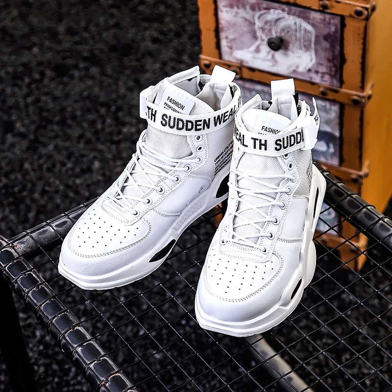 Newest Hip Hop Youth High Top Lovers Street Fashion Skateboard Shoes Men & Women Runway Sneakers Outdoor Joker Walking Shoes Zip
Newest Hip Hop Youth High Top Lovers Street Fashion Skateboard Shoes Men & Women Runway Sneakers Outdoor Joker Walking Shoes Zip