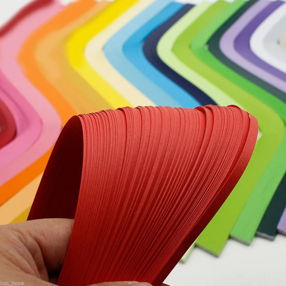 DIY 120 Stripes Quilling Paper 5mm Width Multiple Solid Color Origami Paper Hand Craft Decoration Pressure Relief Gift #259127
DIY 120 Stripes Quilling Paper 5mm Width Multiple Solid Color Origami Paper Hand Craft Decoration Pressure Relief Gift #259127
