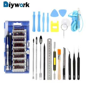 DIYWORK 81 in 1 Crowbar Tweezers Ruler Brush Screwdriver Set Hand Tool Repair Mobile Phone Sisassemble Set Hand Tool Set
DIYWORK 81 in 1 Crowbar Tweezers Ruler Brush Screwdriver Set Hand Tool Repair Mobile Phone Sisassemble Set Hand Tool Set