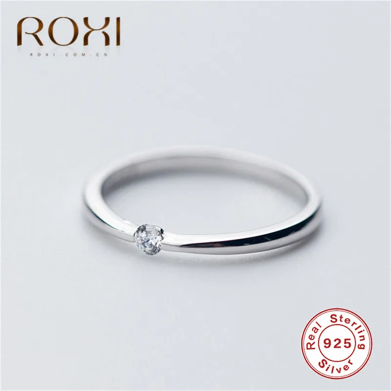 ROXI 2019 New Classic Wedding Rings for Women Real 925 Sterling Silver Ring Simple Dainty Finger Jewelry Engagement Ring Gifts
ROXI 2019 New Classic Wedding Rings for Women Real 925 Sterling Silver Ring Simple Dainty Finger Jewelry Engagement Ring Gifts