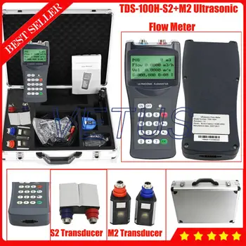 TDS-100H-S2+M2 Handheld Ultrasonic Flow Meter Flowmeter DN15~700mm Clamp on Sensor S2 M2 2 Pair Transducer
TDS-100H-S2+M2 Handheld Ultrasonic Flow Meter Flowmeter DN15~700mm Clamp on Sensor S2 M2 2 Pair Transducer