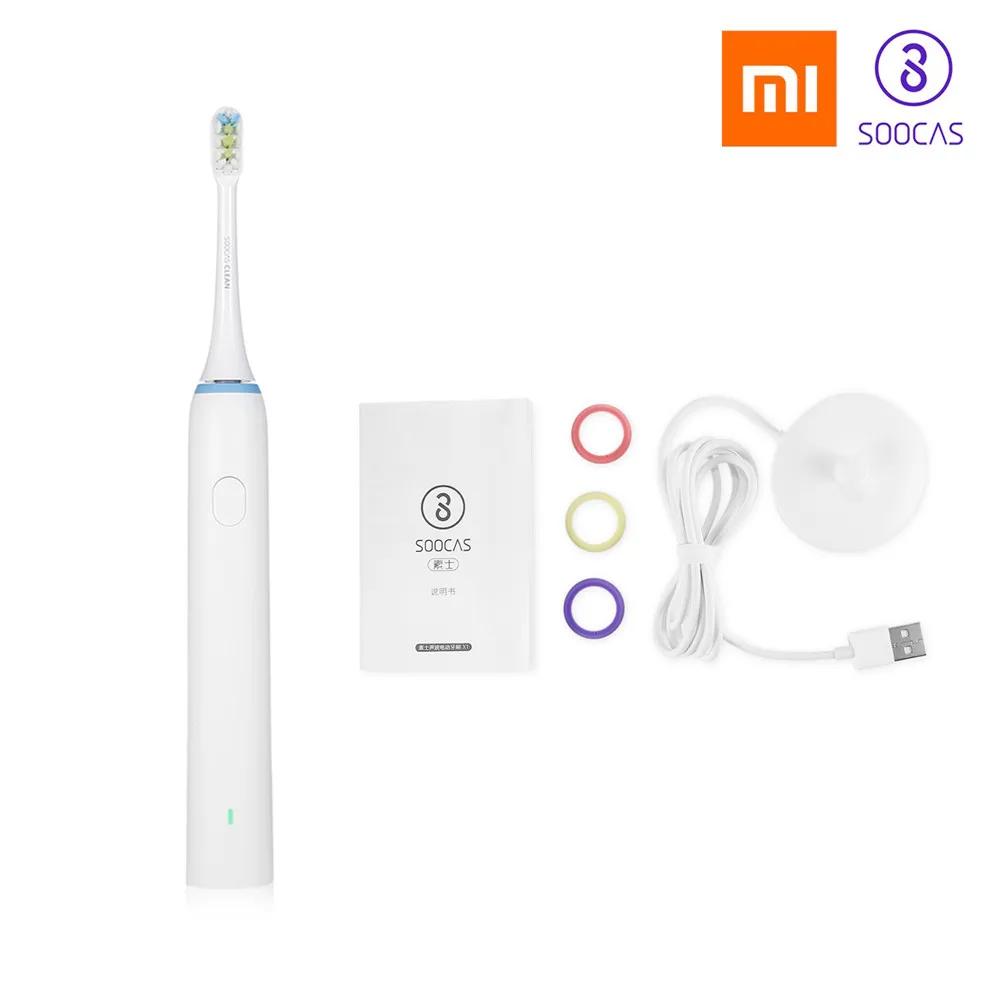 XIAOMI SOOCAS X1 Sonic Electrical Toothbrush Waterproof Rechargeable Ultrasonic Tooth brush Adult travel home Dental Health Care
XIAOMI SOOCAS X1 Sonic Electrical Toothbrush Waterproof Rechargeable Ultrasonic Tooth brush Adult travel home Dental Health Care