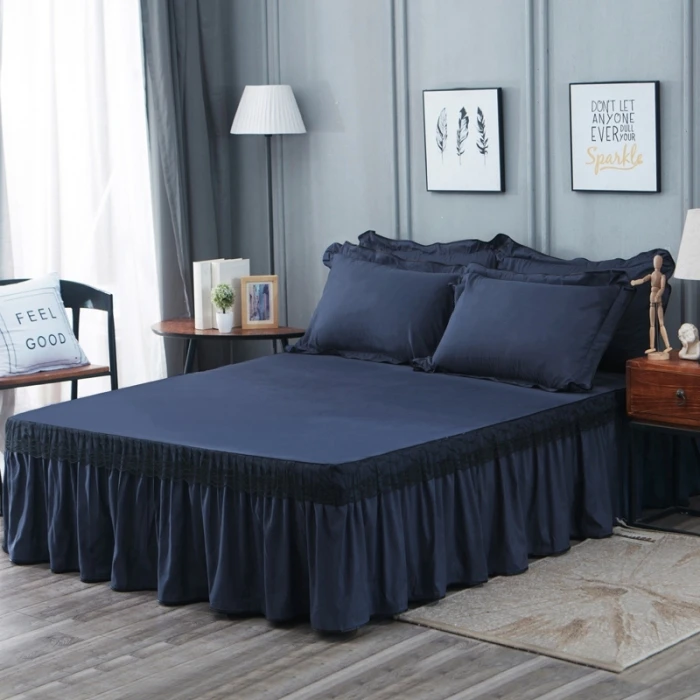 Polyester/Cotton Bed sheet Comfortable Bed Skirt Soft Breathable Solid Color Bed Cover 150x200/180x200/200x220cm Bedsheets
Polyester/Cotton Bed sheet Comfortable Bed Skirt Soft Breathable Solid Color Bed Cover 150x200/180x200/200x220cm Bedsheets