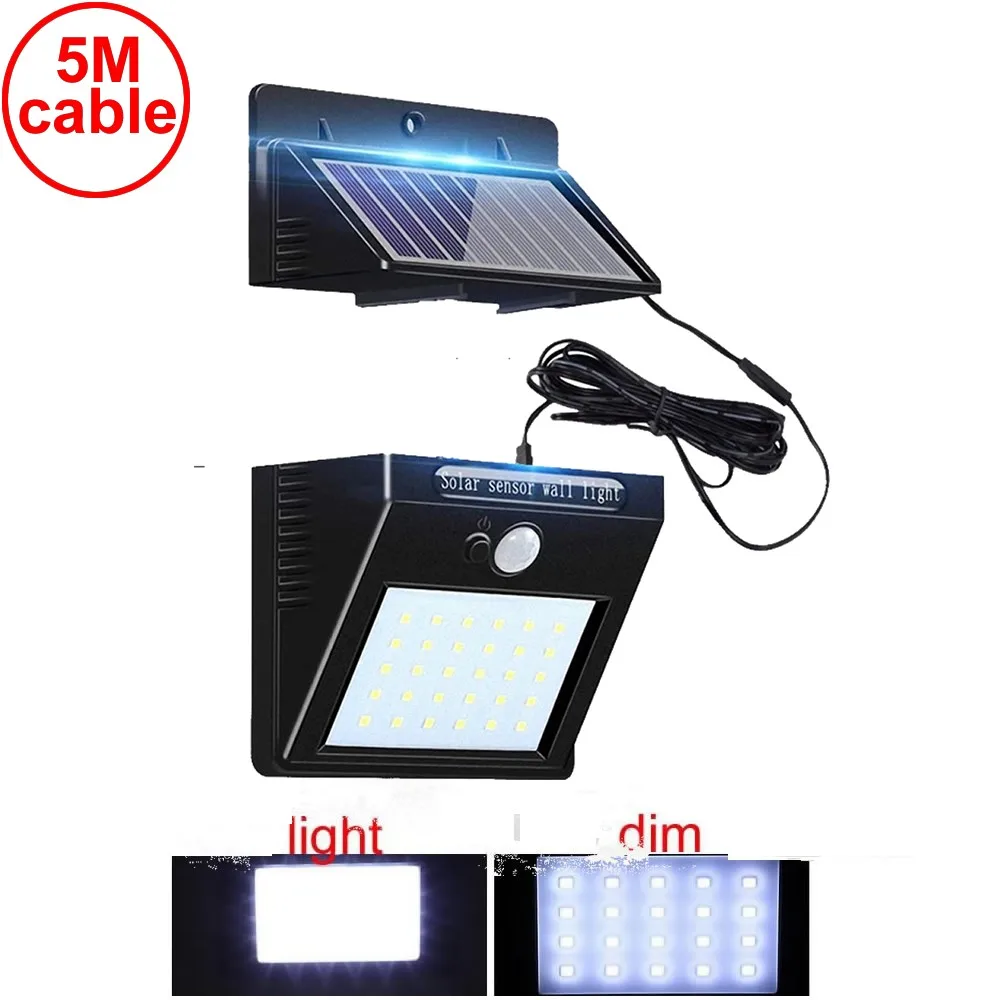 30 leds solar light motion sensor for garden lantern camps wall security street deck decor fence indoor use w 5M cable 3 mode
30 leds solar light motion sensor for garden lantern camps wall security street deck decor fence indoor use w 5M cable 3 mode