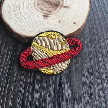 Planet Silk Emboridered Patch Brooch Indian Silk Wire Handmade Embroidered Fabric Patch Fashion Clothing DIY Craft Supplies
Planet Silk Emboridered Patch Brooch Indian Silk Wire Handmade Embroidered Fabric Patch Fashion Clothing DIY Craft Supplies