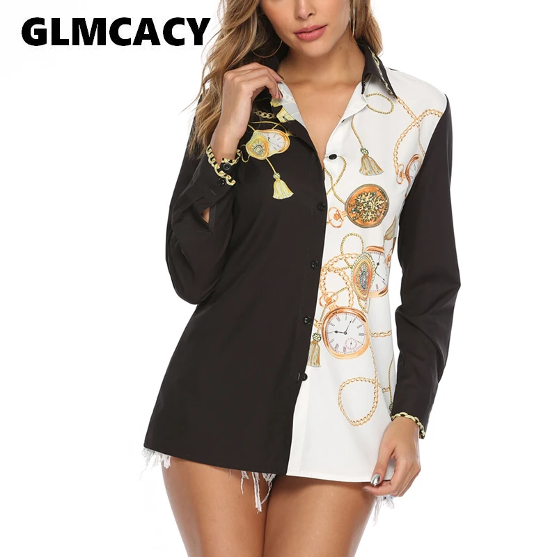 Women Vintage Print Blouse Shirts Spring Fashion Long Sleeve Shirt Office Lady Elegant Workwear Classy Fall Tops
Women Vintage Print Blouse Shirts Spring Fashion Long Sleeve Shirt Office Lady Elegant Workwear Classy Fall Tops