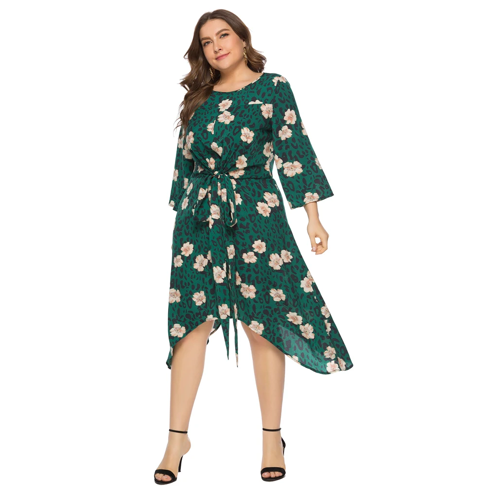 Joineles Women Dress Fashion Leopard And Floral Print Summer Beach Dress Casual Irregular Plus Size Boho Dresses Vestidos Femme
Joineles Women Dress Fashion Leopard And Floral Print Summer Beach Dress Casual Irregular Plus Size Boho Dresses Vestidos Femme