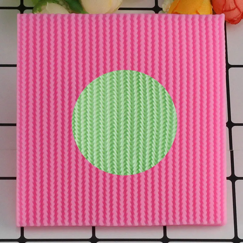 Mujiang Knitting Texture Cake Border Silicone Mold Chocolate Fondant Cake Decorating Tools DIY Sugar Paste Baby Clothes Lace Mat
Mujiang Knitting Texture Cake Border Silicone Mold Chocolate Fondant Cake Decorating Tools DIY Sugar Paste Baby Clothes Lace Mat