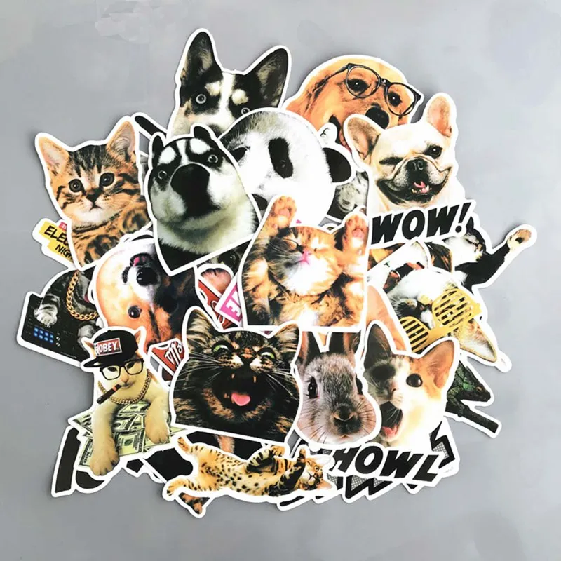 30Pcs/Lot Lovely Cute Pets Puppy Cat Stickers For Car Laptop Bicycles Backpack Notebook Home Decal DIY Waterproof Stickers
30Pcs/Lot Lovely Cute Pets Puppy Cat Stickers For Car Laptop Bicycles Backpack Notebook Home Decal DIY Waterproof Stickers