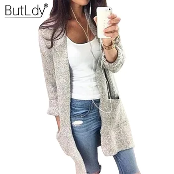 Knitted Long Sleeve Cardigan Sweater Women Open Stitch Plus Size Loose Long Sweater Coat Fashion Autumn Winter 2018 Outerwear
Knitted Long Sleeve Cardigan Sweater Women Open Stitch Plus Size Loose Long Sweater Coat Fashion Autumn Winter 2018 Outerwear