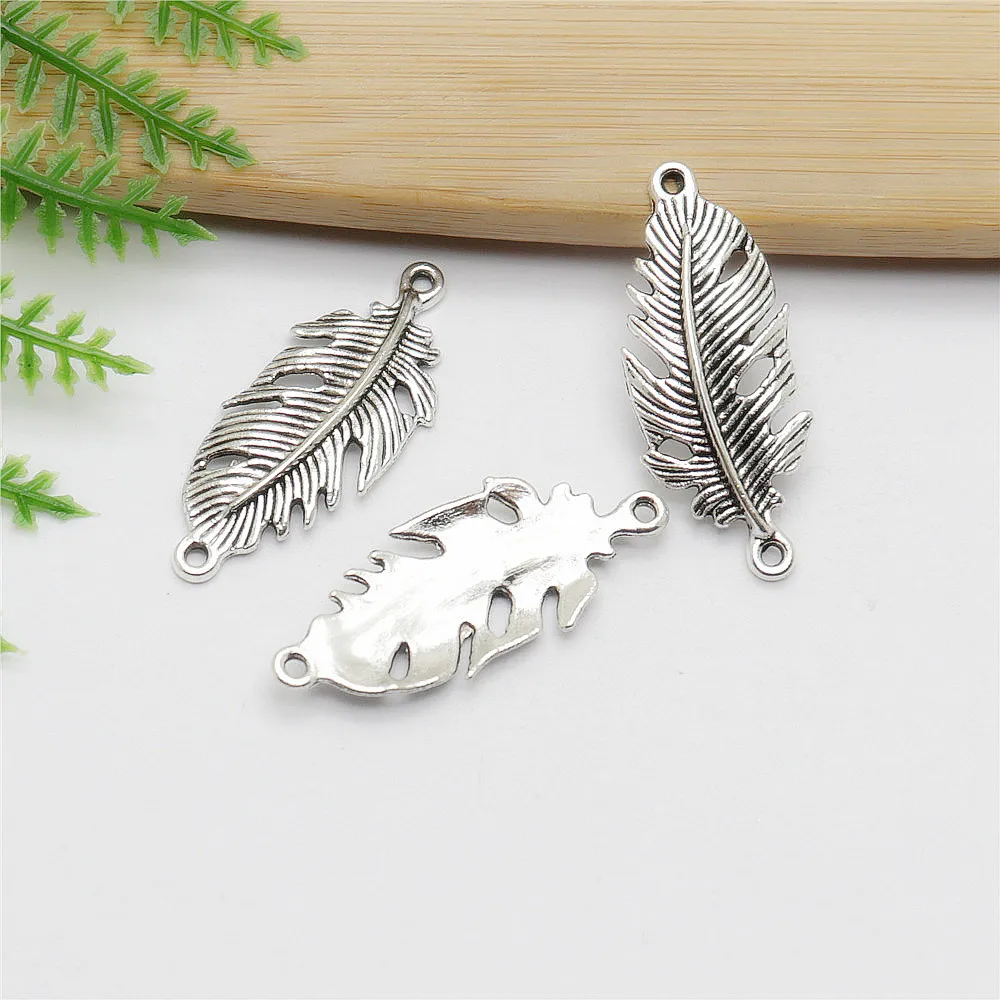 Wholessale 50pcs Leaves Charms Antique Silver Plated Jewelry Findings fit Bracelets Necklace DIY Jewelry Making
Wholessale 50pcs Leaves Charms Antique Silver Plated Jewelry Findings fit Bracelets Necklace DIY Jewelry Making