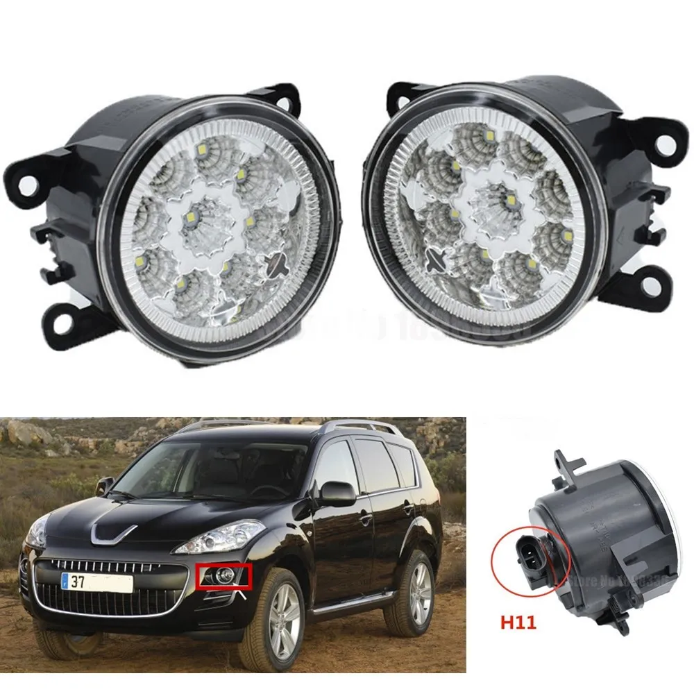 2PCS LED Front Fog Lights For Peugeot 4007 GP_ 2007-2010 2011 2012 Car Styling Round Bumper Halogen fog lamps
2PCS LED Front Fog Lights For Peugeot 4007 GP_ 2007-2010 2011 2012 Car Styling Round Bumper Halogen fog lamps