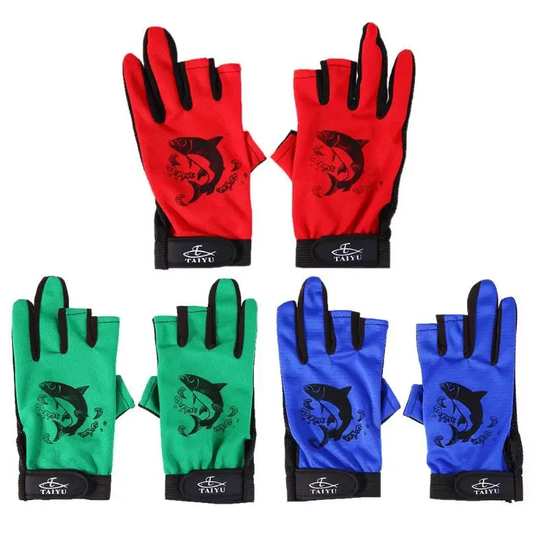 1Pair Sport Fishing Gloves 3 Half-Finger Breathable Anti-Slip Glove Durable Outdoor Fishing Equipment
1Pair Sport Fishing Gloves 3 Half-Finger Breathable Anti-Slip Glove Durable Outdoor Fishing Equipment