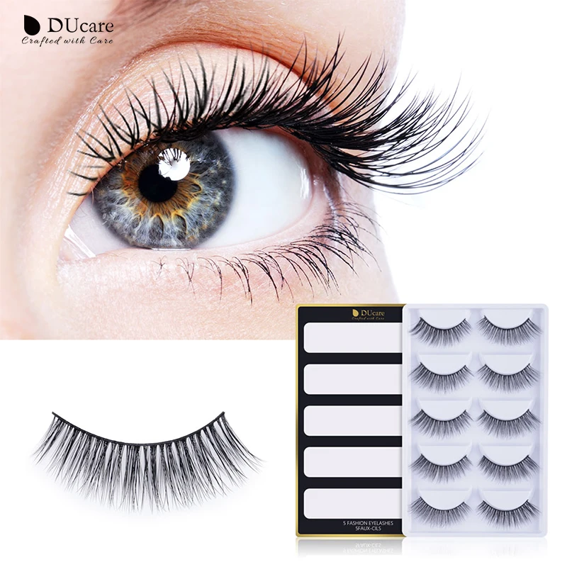 5 Pairs False Eyelashes False Eyelashes Extension Soft Natural Long Handmade Cosmetic Makeup Tools
5 Pairs False Eyelashes False Eyelashes Extension Soft Natural Long Handmade Cosmetic Makeup Tools