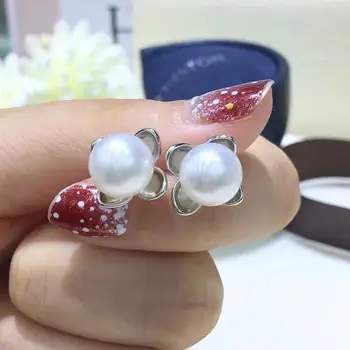 Hot Sale 925 Sterling Silver Earrings Base Set Findings Settings Mountings Parts Mounts for Pearl Jade Corals Stones Beads
Hot Sale 925 Sterling Silver Earrings Base Set Findings Settings Mountings Parts Mounts for Pearl Jade Corals Stones Beads