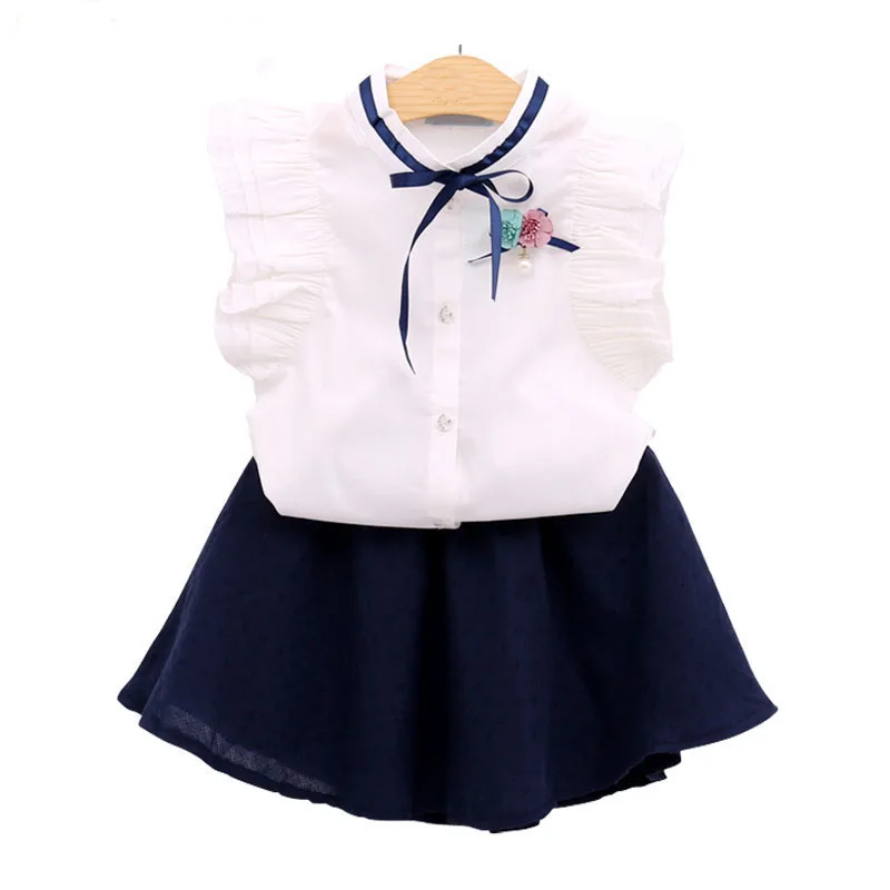 Girls Clothes 2019 New Brand Summer Kids Clothes Temperament sleeveless T-shirt + Yarn Mesh Striped Skirt Princess Dress
Girls Clothes 2019 New Brand Summer Kids Clothes Temperament sleeveless T-shirt + Yarn Mesh Striped Skirt Princess Dress