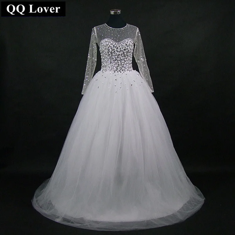 QQ Lover 2019 New Backless Wedding Dress Custom-Made Plus Size Vestido De Noiva Wedding Gown
QQ Lover 2019 New Backless Wedding Dress Custom-Made Plus Size Vestido De Noiva Wedding Gown