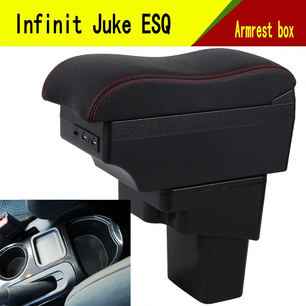 Подлокотник для автомобиля Nissan Juke Infinit ESQ, центральный подлокотник для автомобиля, чехол для хранения, налокотник с подстаканником и USB-интерфейсом
Подлокотник для автомобиля Nissan Juke Infinit ESQ, центральный подлокотник для автомобиля, чехол для хранения, налокотник с подстаканником и USB-интерфейсом