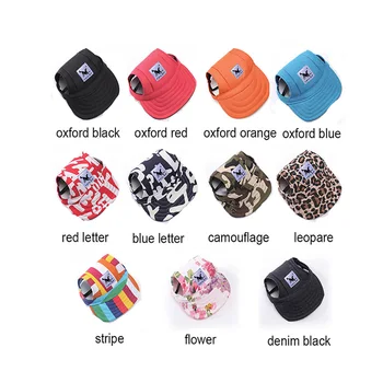 Dog Hat, Pet Baseball Cap/Dogs Sport Hat/Visor Cap with Ear Holes and Chin Strap for Dogs and Cats
Dog Hat, Pet Baseball Cap/Dogs Sport Hat/Visor Cap with Ear Holes and Chin Strap for Dogs and Cats