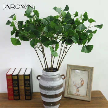 JAROWN Artificial Plant Ginkgo Biloba Branches Fan Shaped Fake Leaves For Home Office Tabletop Art Decorations Wedding Decor
JAROWN Artificial Plant Ginkgo Biloba Branches Fan Shaped Fake Leaves For Home Office Tabletop Art Decorations Wedding Decor